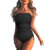 Stylish one-piece swimsuit, sexy bikini tight fit