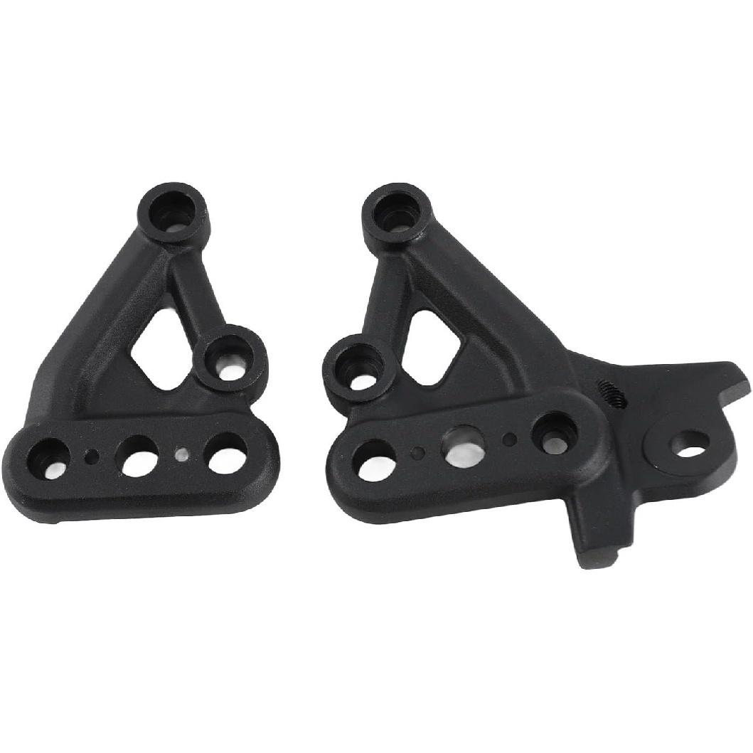 Motorcycle Foot Pedal Brackets, Metal Footpeg Mount Bracket for Talaria Sting X3 MX3 MX4 Electric Dirt Bikes, Supports Left and Right Pedals, Easy