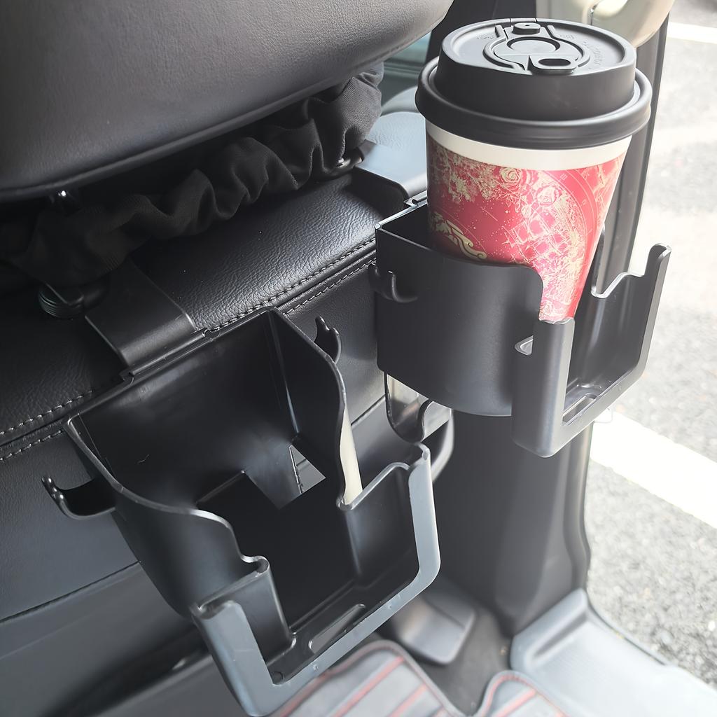 2PC Versatile Car Seat Back Organizers Featuring Cup Holder, Phone Holder,Hook-Compatible with Most Vehicle Models, Holding Water Bottles,Car Storage