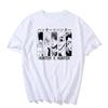 Mote Anime Figur Unik Hunter X Hunter Kurapika Herre T-skjorte Killua Zoldyck Print Harajuku T-skjorte Unisex kortermet Anime T-skjorte