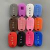 Silica Gel Car Key Case Cover for Peugeot 2008 308 T9 208 For Citroen Berlingo 2019 C3 Cactus Picasso C4l C5 X7 C8 Folding Key