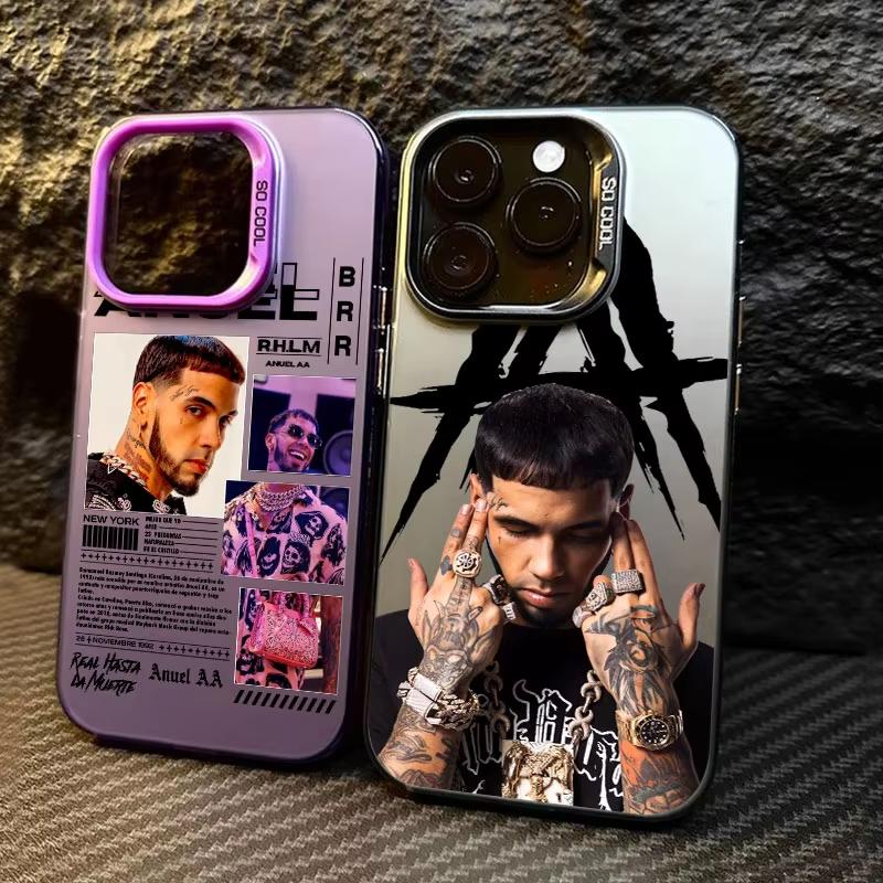 Hot Rapper Anuel AA Fashion Phone Case For iPhone 17 Air 16e 15 14 13 12 11 Pro Max Plus Mini SE Anti Fall Matte Back Cover