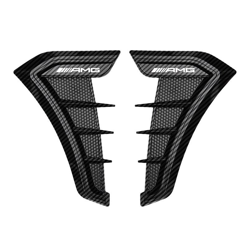 2025 Hot 2PCS Car Emblems Side Flank Fender Modified Stickers For AMG