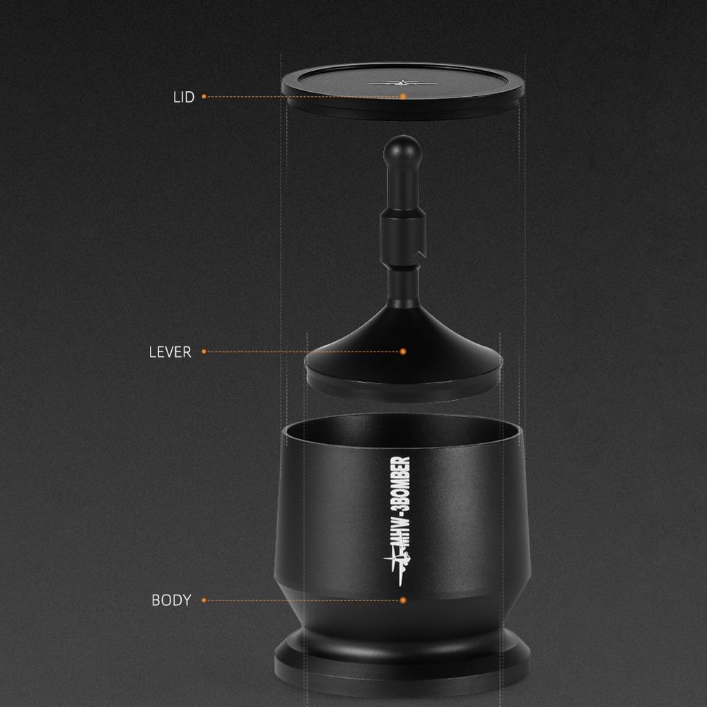 Aluminium Alloy Blind Shaker Coffee Powder Picker for MHW-3BOMBER For Espresso Coffee