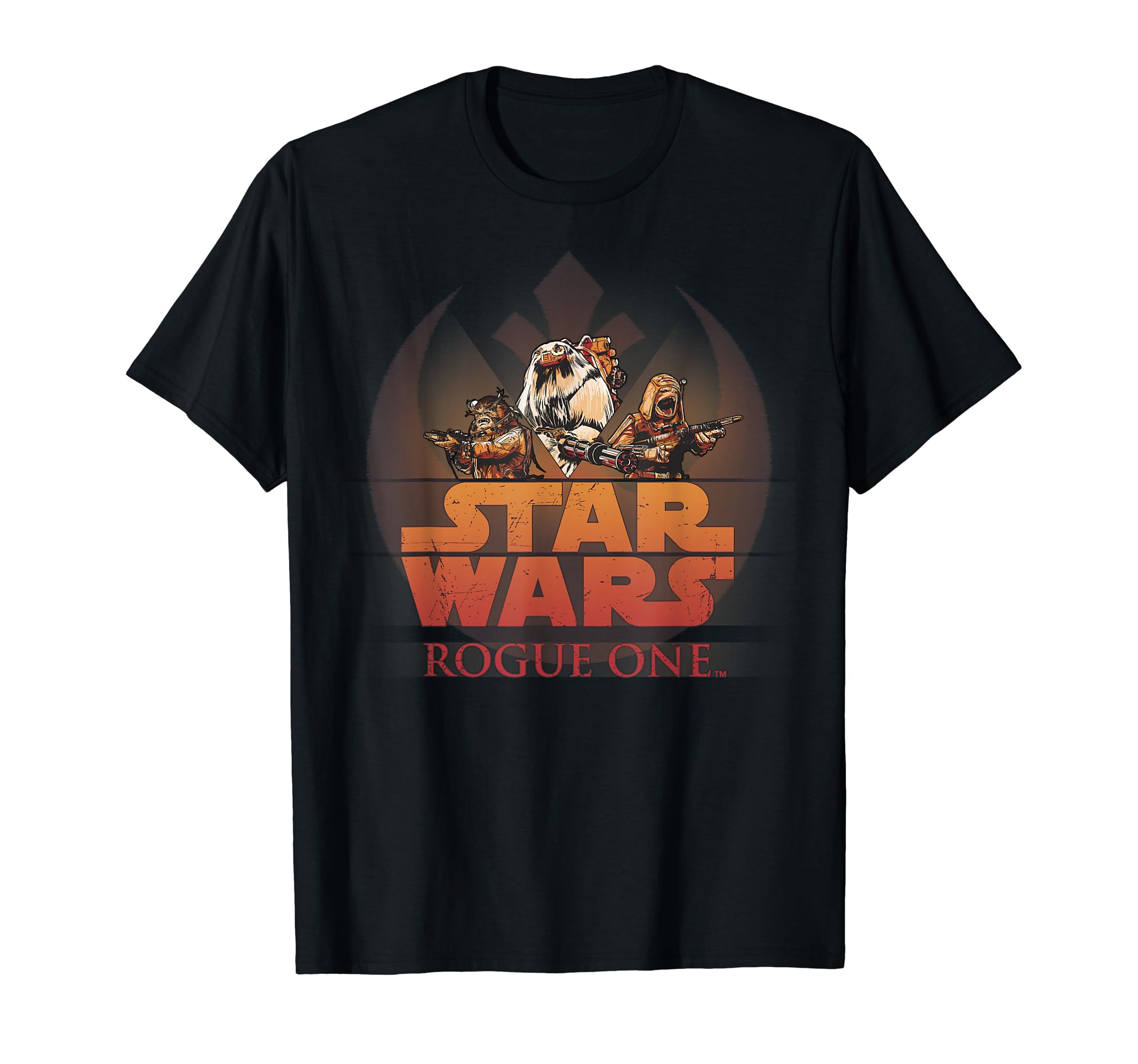 Star Wars Rogue One Alien Rebel Heroes Graphic T-Shirt