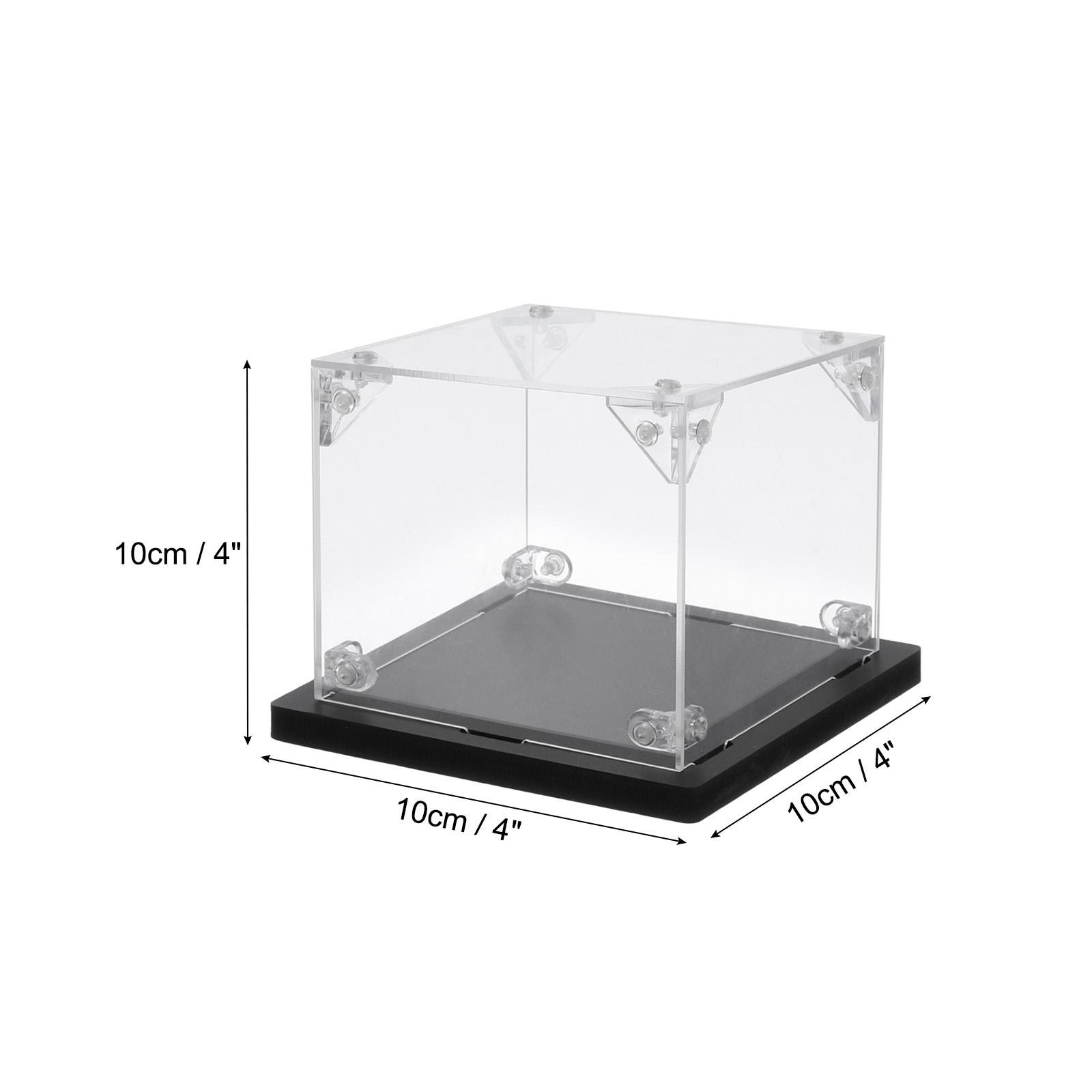 

Clear Acrylic Display Case Dustproof Display Box Storage for Collectibles Assemble Action Figures Toy Car Model Collection Show