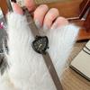 Copper Shell Niche Design Sense Irregular Triangular Women'S Watch Simple Fashion Quartz Watch