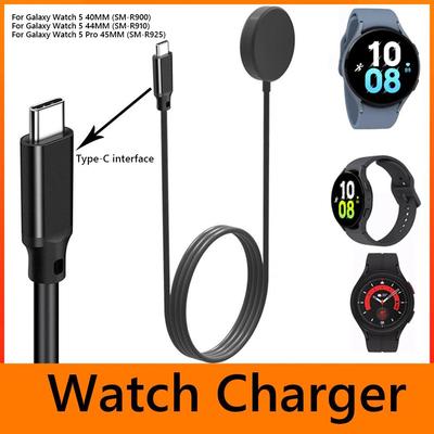 100cm PD 10w hızlı şarj kablosu Samsung Galaxy izle 5 5Pro 40mm 44mm 45mm şarj standı istasyonu tip-c şarj cihazı beşiği