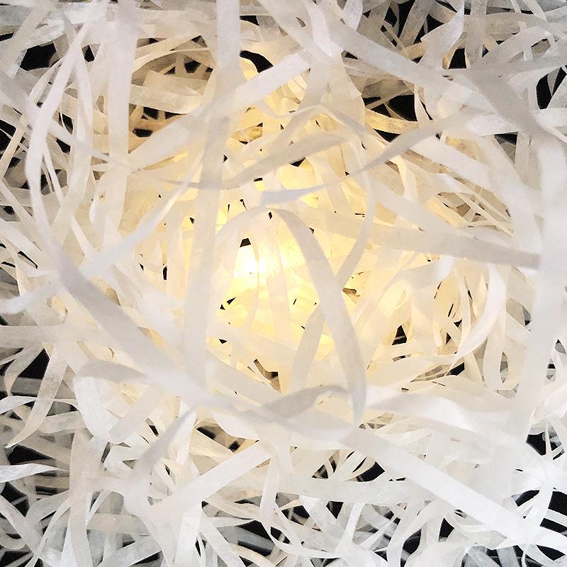 Raffia Gift Box Filler: Shredded Paper Silk with Glitter for High-End Gift Decoration