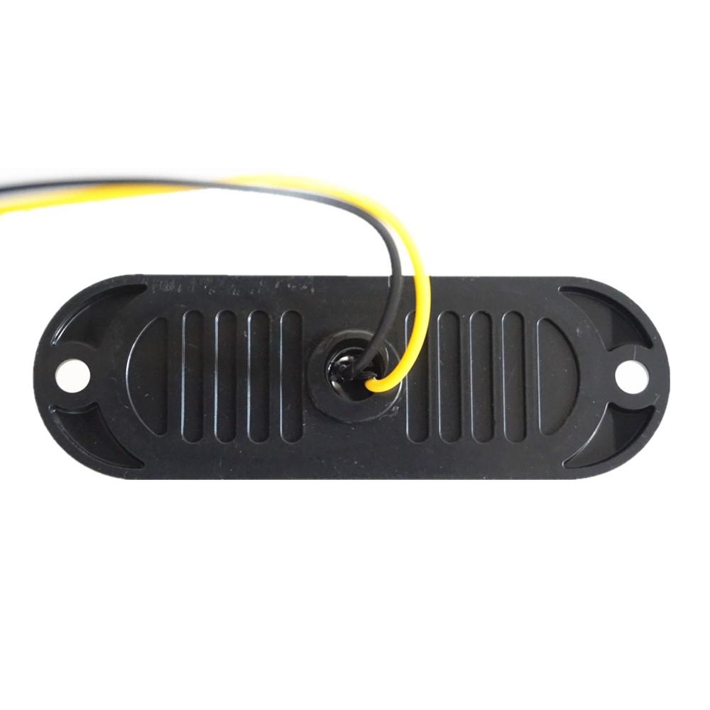 Feux latéraux à 4 LED pour remorque, indicateur de dégagement à 4 LED 12V-24V, 2 pièces