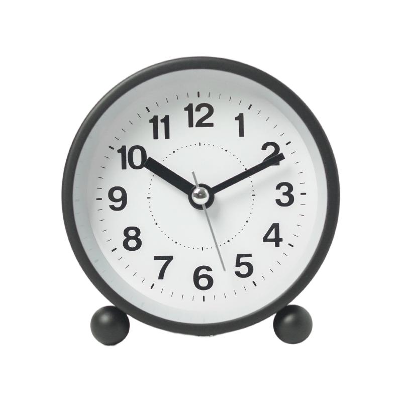 Silent Quartz Backlight Needle Display Desk Clock for Students