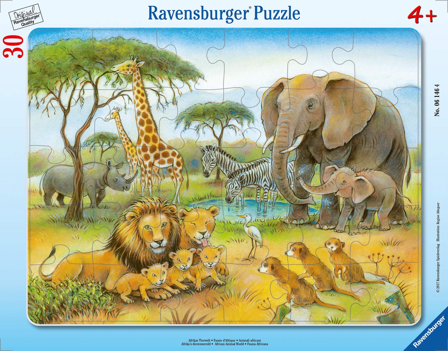 

Ravensburger Savannah Animals (30-Piece Set) 06146 4