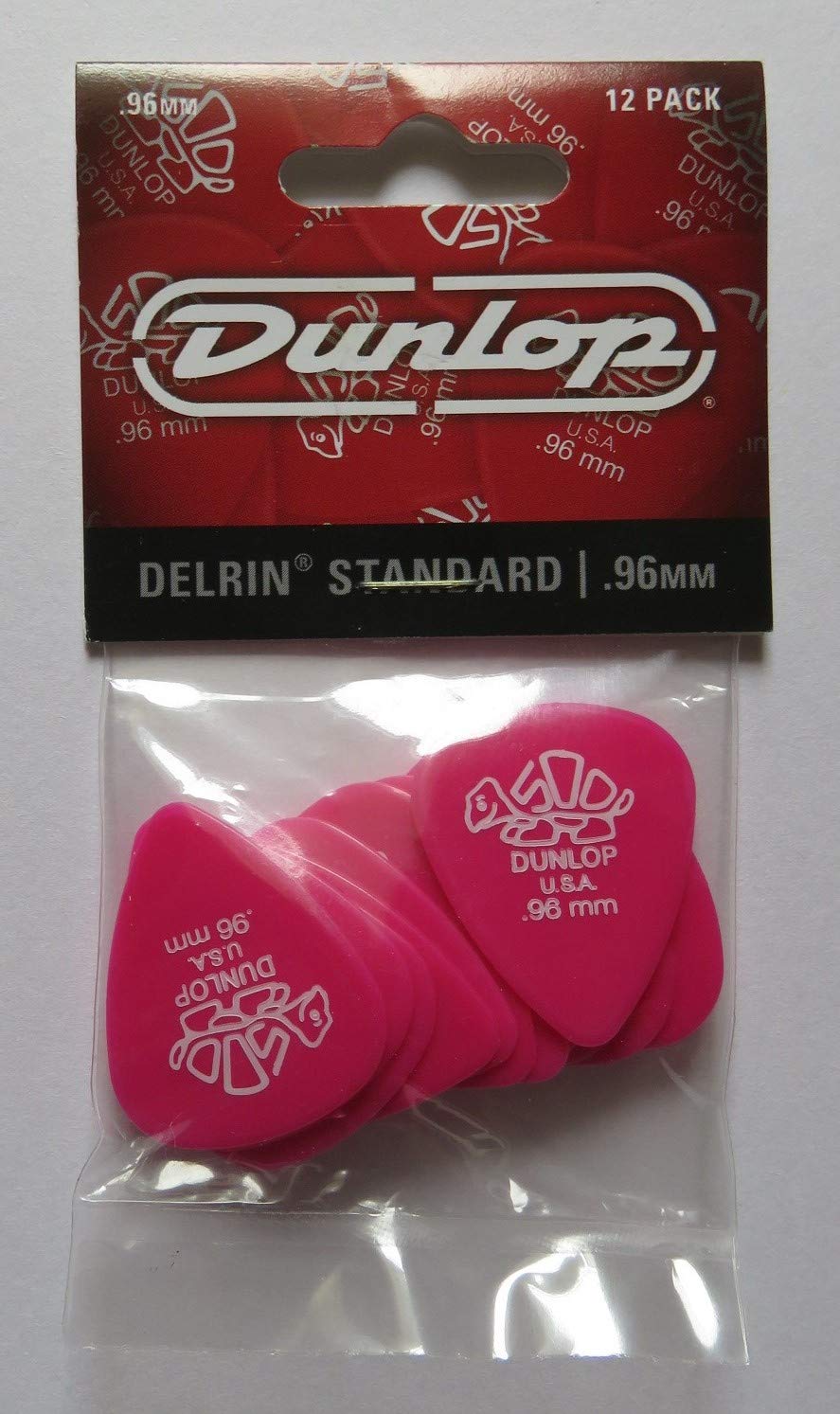 

Dunlop Delrin Standard Dark Pink 12 pieces (0.96mm) [item]
