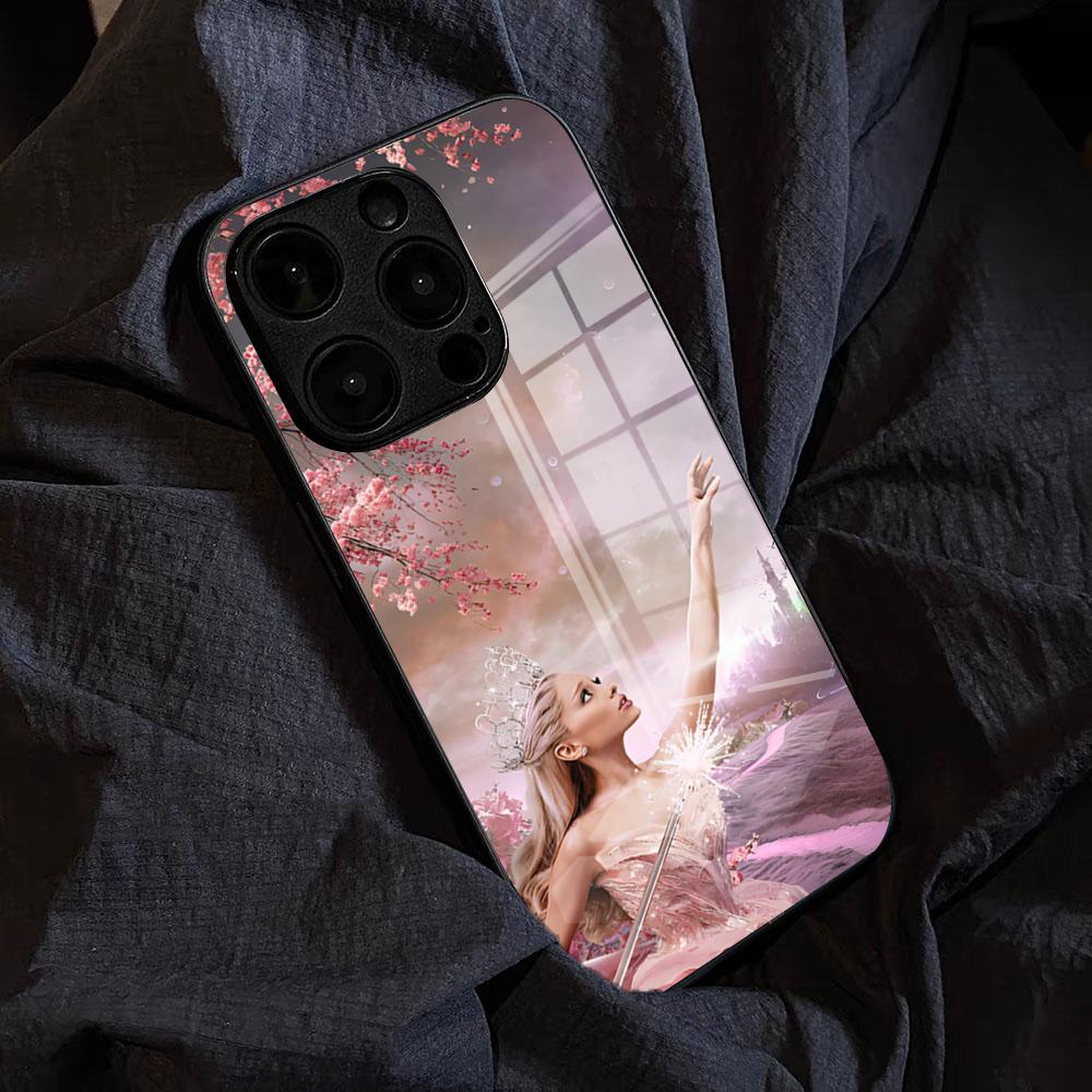 A-Ariana Grande Wicked Phone Case For IPhone 17 Pro Max 15 Pro 16 14 Plus 12 13 Mini 11 Pro Shockproof Glass Cover