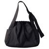 C-Serie Kollaboration Weich Vielseitig Umhängetasche Unisex Schultertasche Schwarz UQ475638000-09