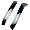 For Volkswagen Golf 7 Variant Wagen 2013- Car Window Trim Lip Spoiler Side Wing Spoiler Car Sticker Modification Accessories