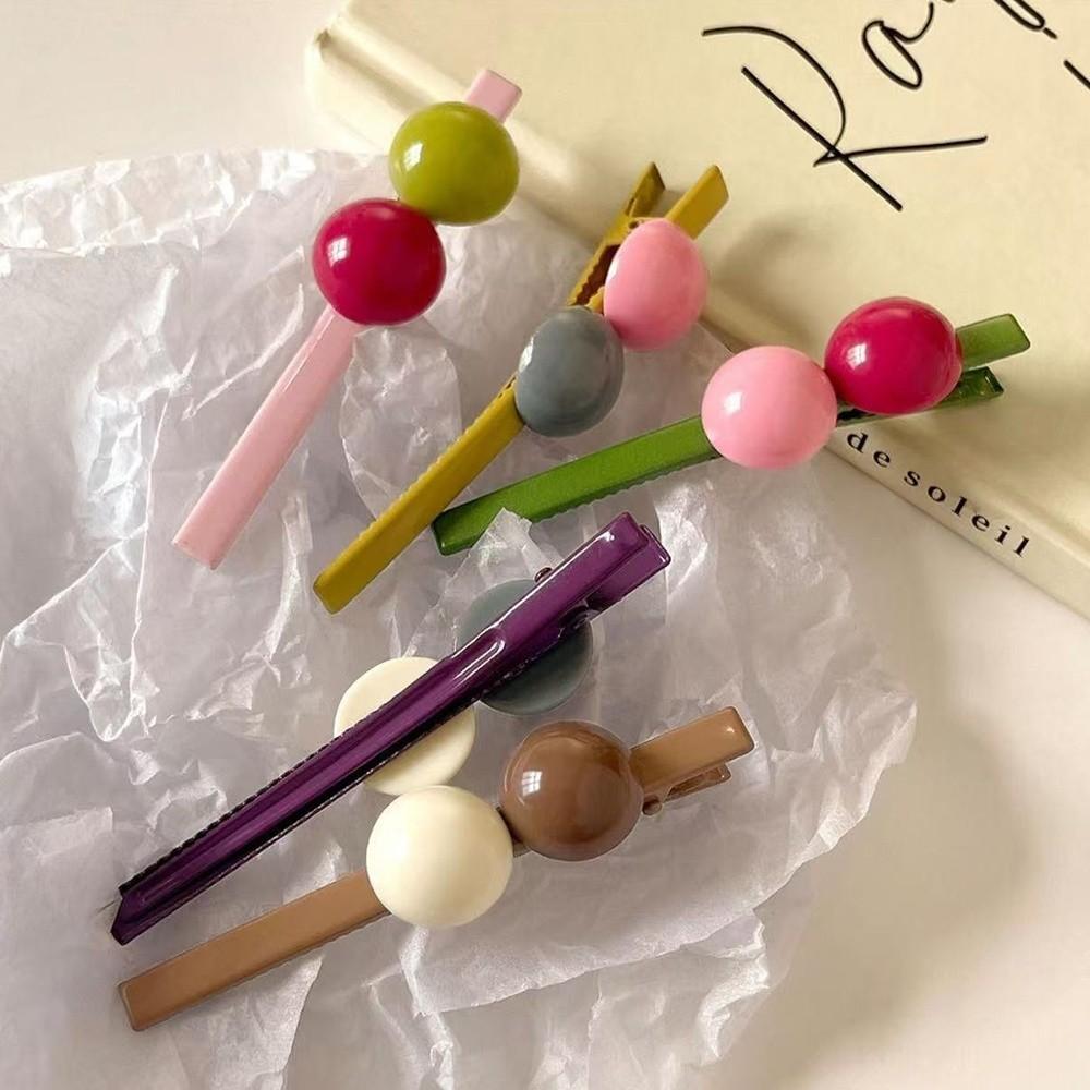 Candy Color Hair Clips Sweet Duckbill Clip Gifts Hairpin  Women