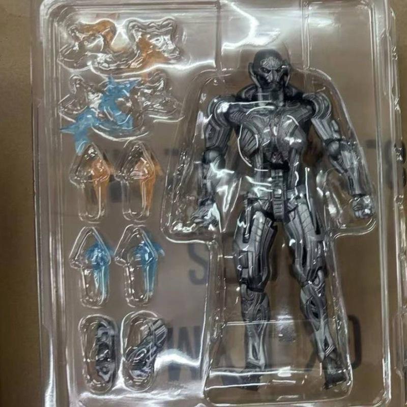 L'Ultima Versione Ko dello Stile Yamaguchi Sala Oceanica Era Aochuang Cattivo Ultron Ferro Più Acciaio Spider-Man Giocattoli Articolati Ac