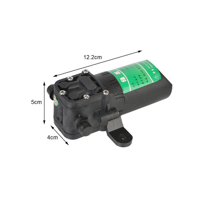 Agricultural Electric Water Pump Water Spray Car Wash 3.5L/min Micro High Pressure Diaphragm DC12V Sprayer Accessories