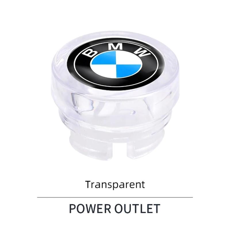 Car Cigarette Lighter Cover Dust Proof Decoration Cap For BMW M Performance X1 X3 X4 X5 E46 E90 F20 E60 E30 E36 Auto Accessories