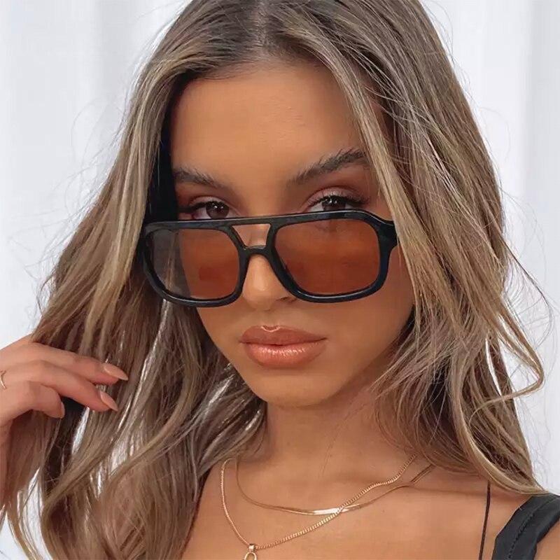 thumbnail image 2 of Oversized Polarized Sunglasses For Women – Retro Big Frame Shades For Beach, Driving & Outdoors 2 of 2