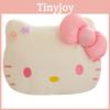 Hellokitty Soft Plush Pillow With Flower And Bow Decorations For Kids Gift
