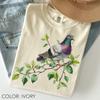 Taubenhemd Comfort Colors®, Vintage Vogelhemd, Felsentaubenhemd, Geschenk für Vogelbeobachter, Cottagecore Naturhemd, Geschenk für Vogelliebhaber, Taubengeschenke