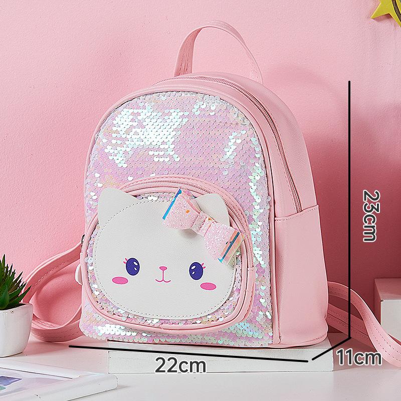 New Children'S Backpack Cute Cartoon Girl'S Bag Backpack For Travel Little Girl'S Accessory Bag