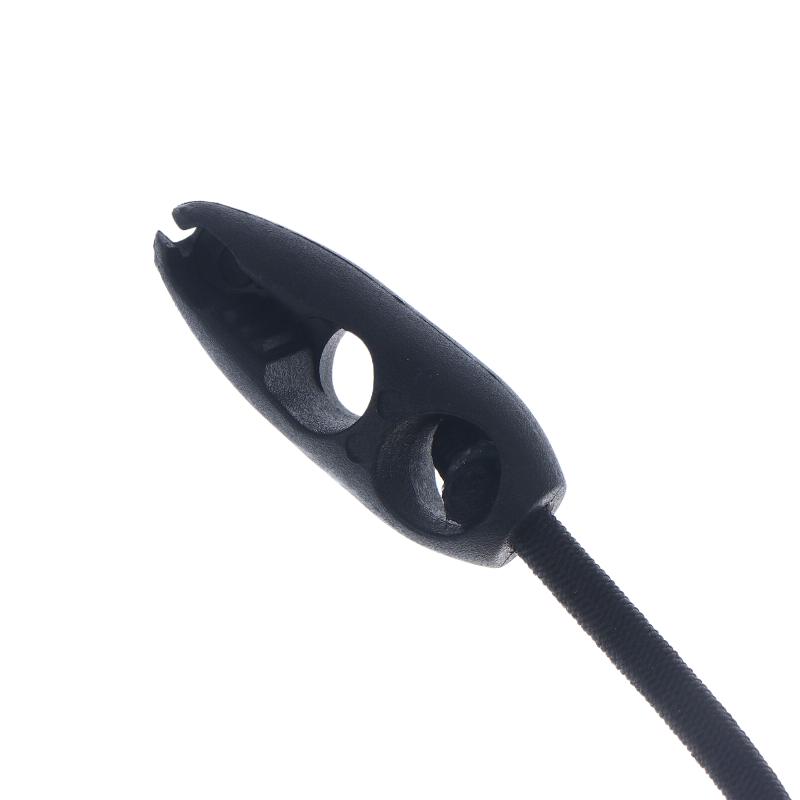 2/4/10Pcs 50Cm Latex Elastic Tie Rope Easy To Use Bungee Cords Black Tie Rope For Bicycle Motorcycle Luggage Car Tarpaulin Rope