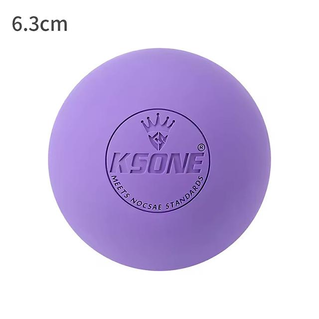 6,3CM Massage Lacrossebälle Faszienball Fitnessbälle Massage Tiefengewebe Fuß Rücken Schulter Füße Triggerpunkt Muskelentspannung