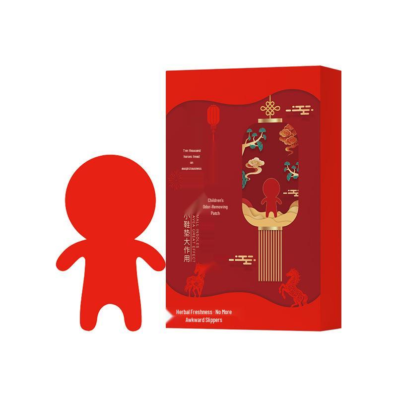 

New Year Lucky Charm Deodorant Sticker: Eliminate Foot and Shoe Odor, Keep Bad Luck and Mold Away.