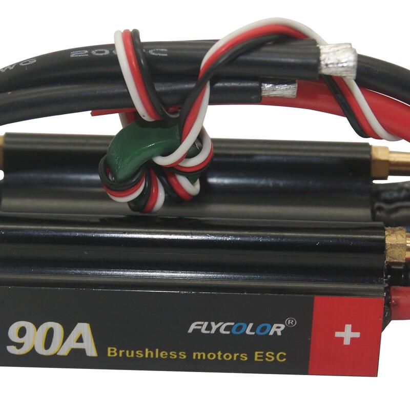FLYCOLOR Waterproof Brushless RC Boat ESC