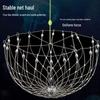 Automatic Steel Wire Crab Net: Crab Cage and Ring for Efficient Capture of Hairy Crabs