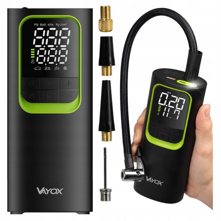 Electric Bike Pump Car Compressor Powerbank Vayox Va0410