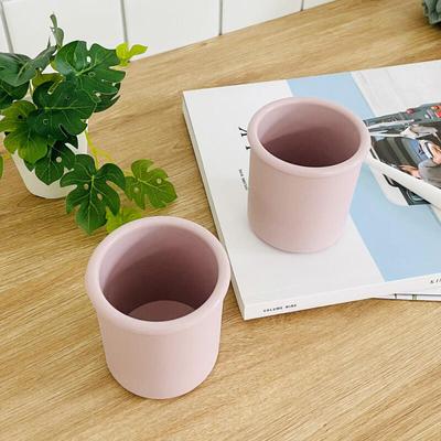 2 Soft Silicone Toothbrush Cups