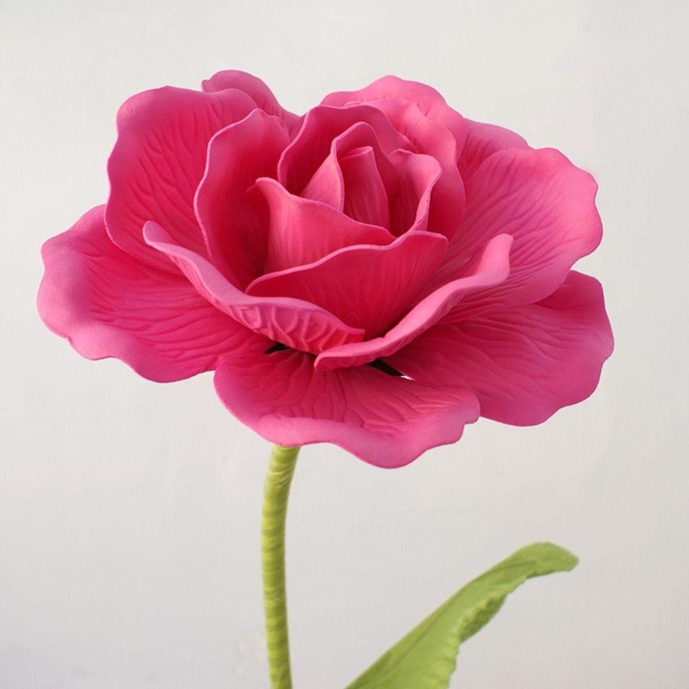 40cm Giant Artificial Flower Outdoor Large Foam Rose New Simulated Rose Head