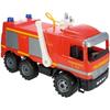 Fire Truck Simm 2058 - Large and Robust - White - for Child - 50 Kg Load - Plastic Toy