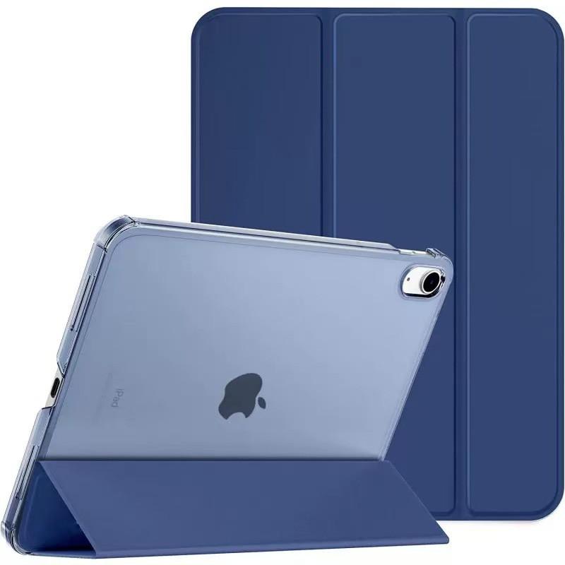 IPad Air 10.9 Inch Case 10th Gen 11 Transparent Frosted PC Hard Shell 3-Fold Stand Cover