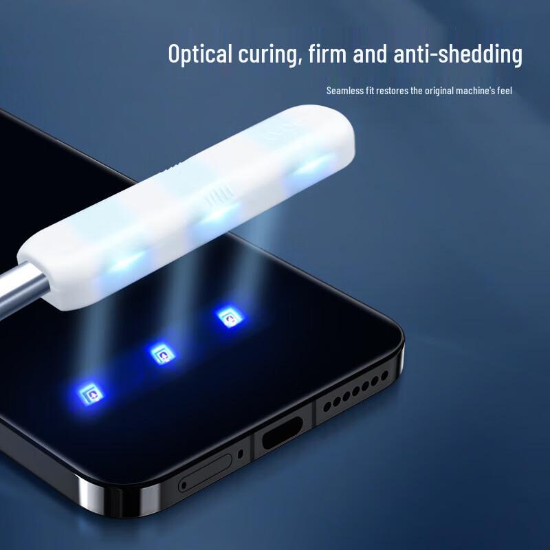 Pan. Niebieskie Szkło Hartowane UV Blue Gorilla do Xiaomi 14 Ultra/14 Pro