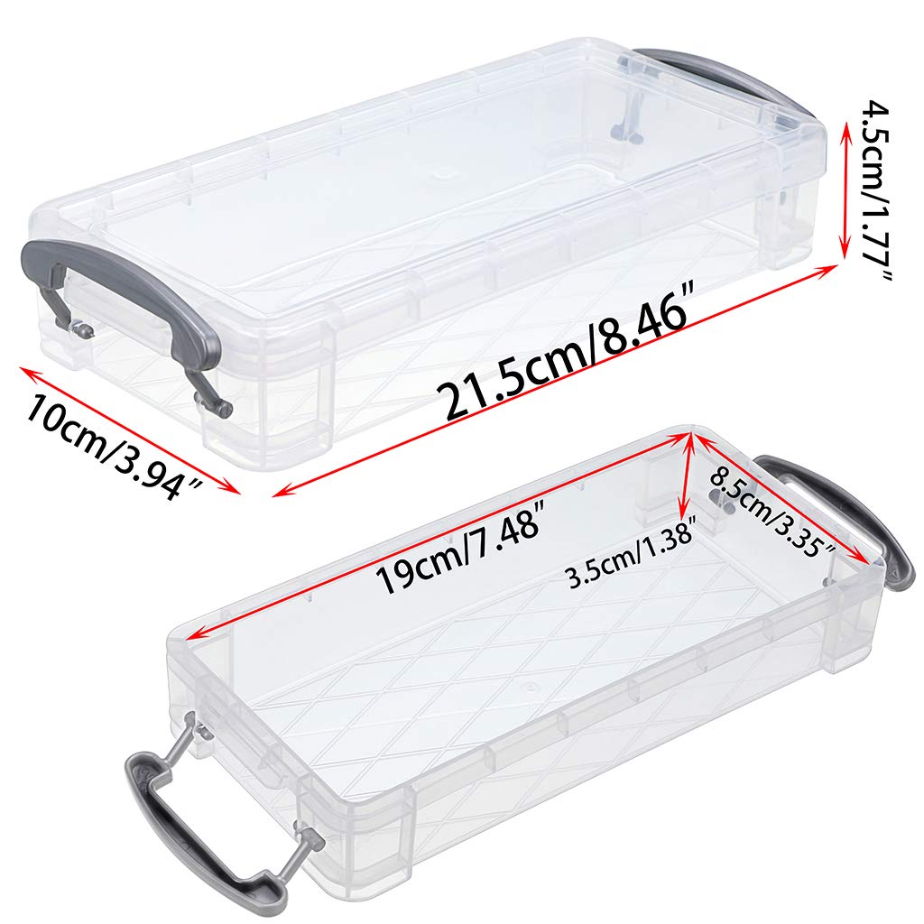 6 Layer Pencil Box,Office Supplies Storage Organizer Box,Brush Painting Pencil Storage Box Watercolor Pen Container Drawing Tool