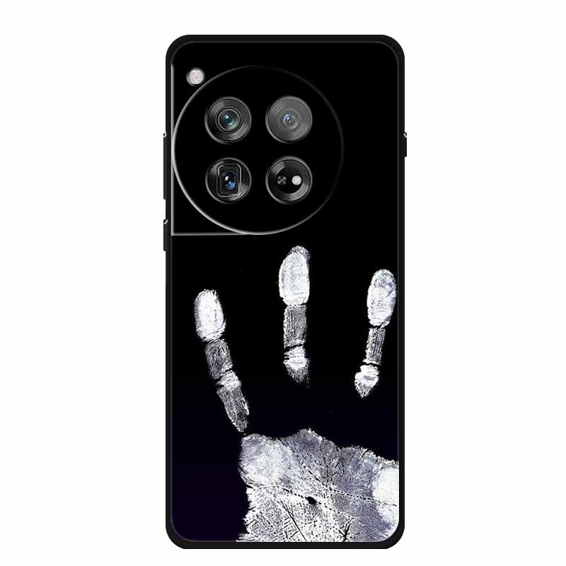 Marble Shell For OnePlus Ace 3 3 Pro Case Luxury Protector Soft Silicone Phone Cover for OnePlus 12R 12 R Colourful Black Fundas
