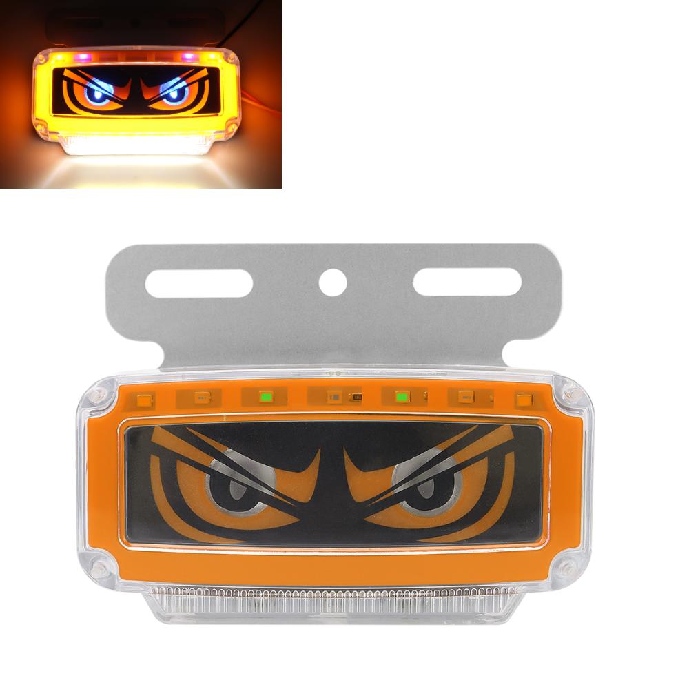 Dynamic Effect Eye Side Marker Lights RGB LED 24V Truck Side Marker Light  Truck Trailer