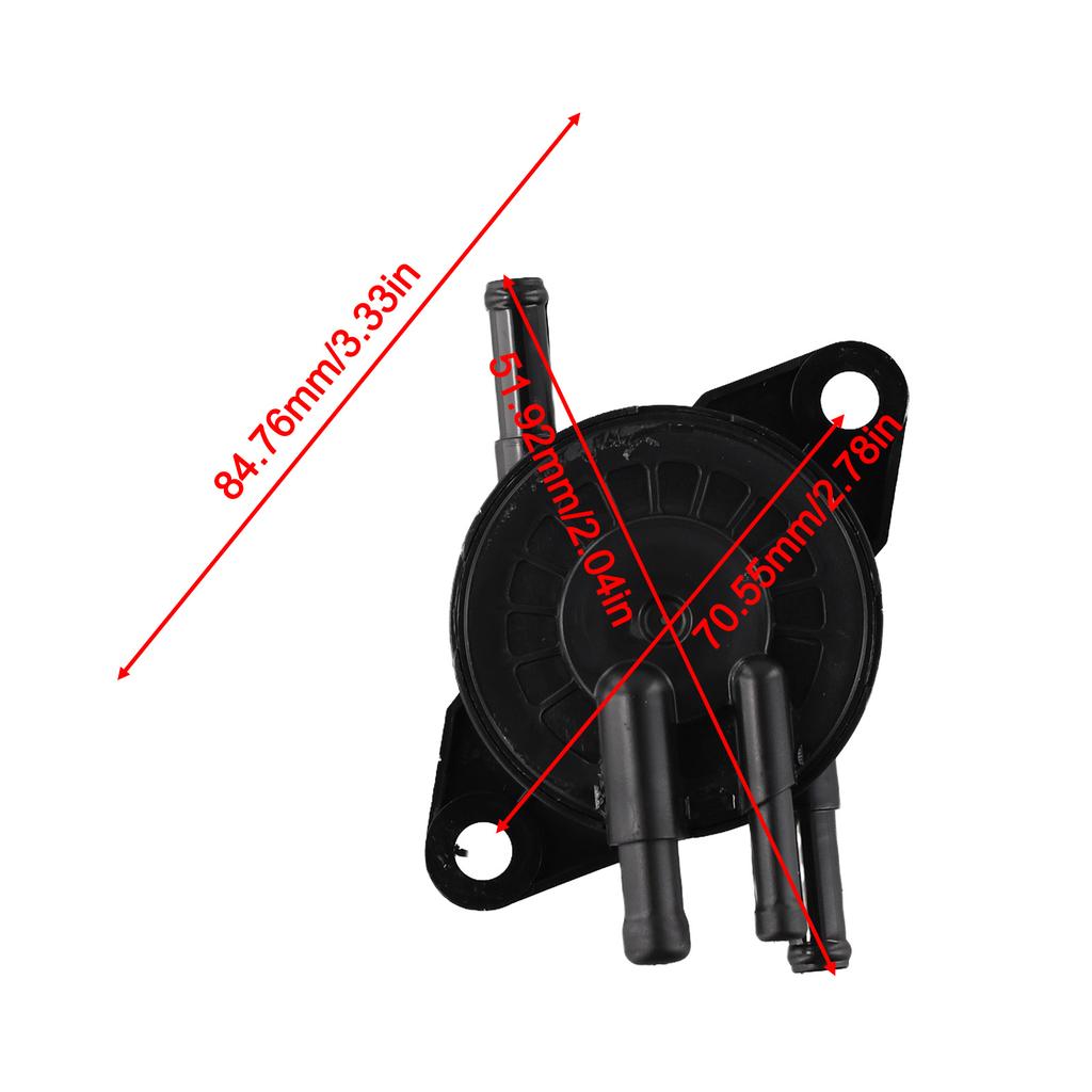 Compatible Fuel Pump For Honda GX690 Black Long-lasting Performance Versatile Compatibility Easy Installation Design