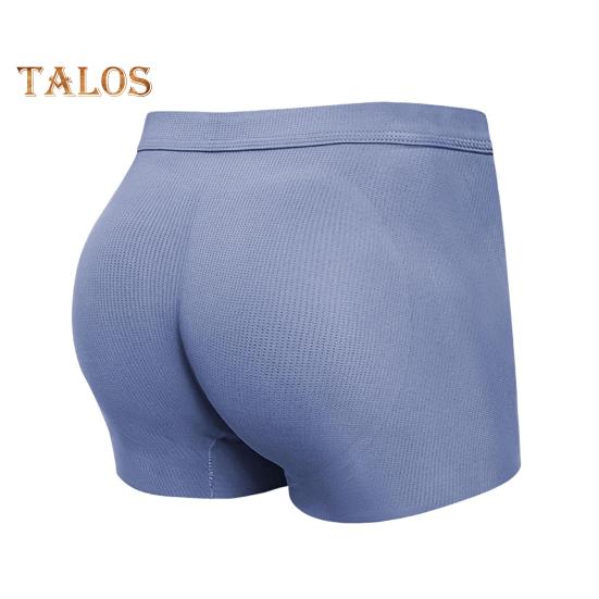 Bielizna Fake Ass 3D Design Bezśladowy efekt Średni stan Jednolity kolor Bokserki U-convex Ergonomiczny design Bokserki Majtki
