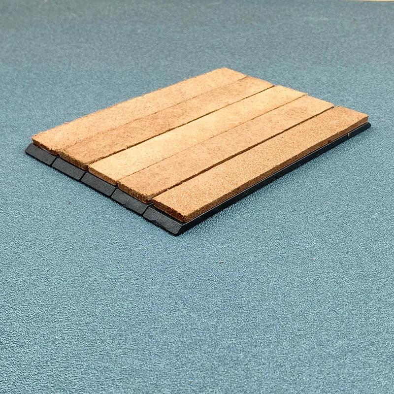 Polerowana skóra ostrze Szlifowanie i polerowanie Ostrzałki Osełka Skórzana brzytwa