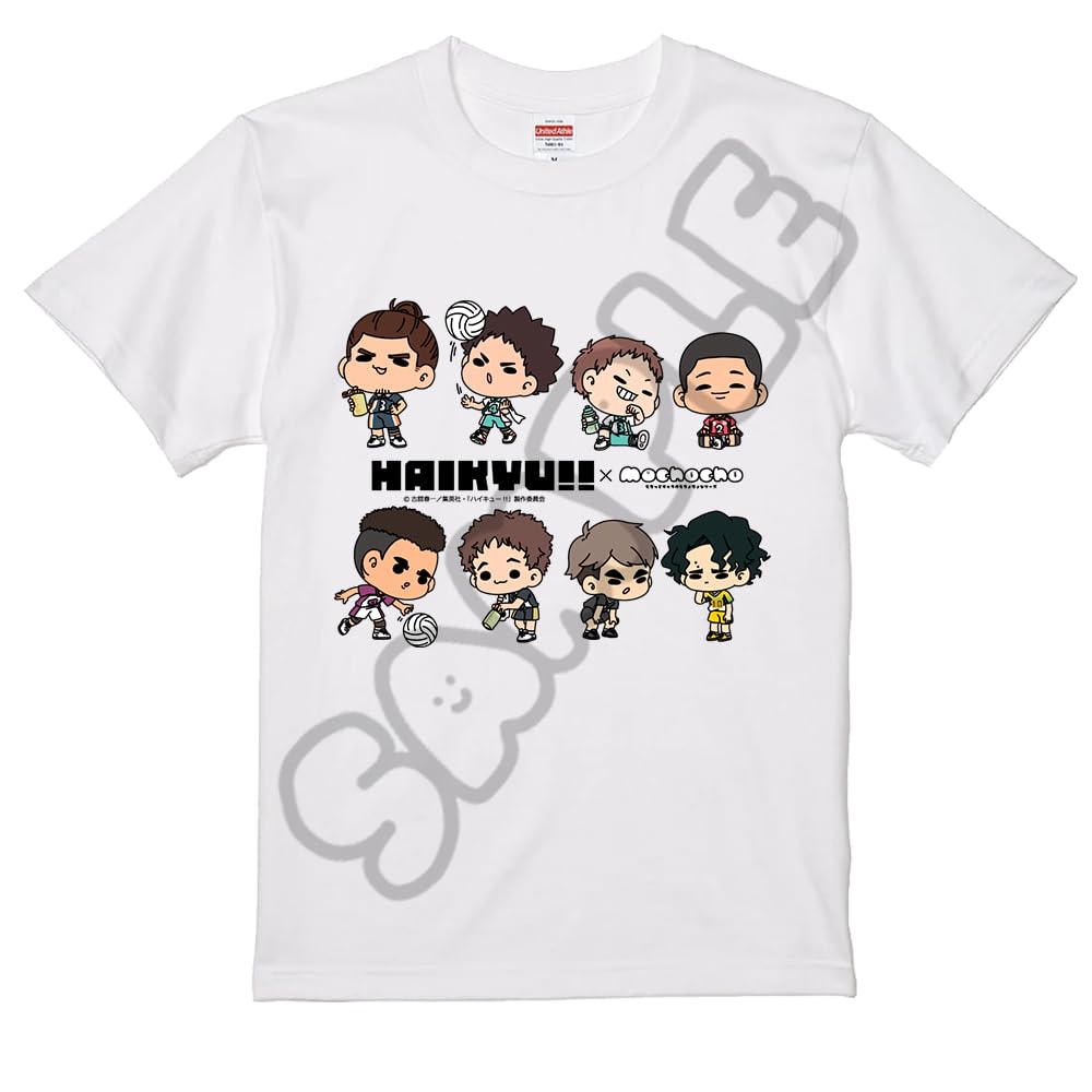 Everyone Mochocho 6th Edition M IA White M Size [Think Innovation] "Haikyu!!" [Group] Operation! T-Shirt