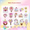 Good Quality GEM 5D Diamond Painting Stickers Kit Kids Handmade with DIY Painting Tools Cute Art Crafts Toys for Children Gifts