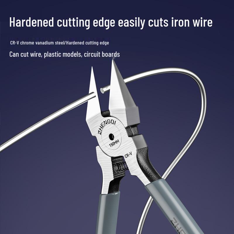 Industrial Grade Super Hard Diagonal Pliers - Electronic/Electrician Side Cutters