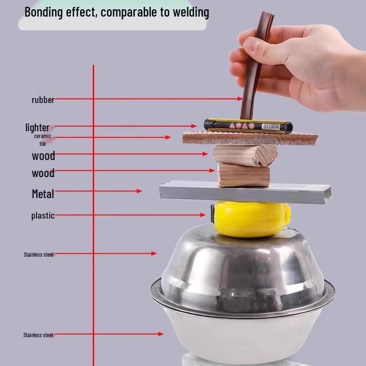 High-Viscosity Multipurpose Electric Weld Adhesive for Metal & Plastic