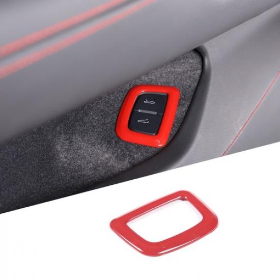 ABS Sports Red Trunk Switch Button Cover Trim For Corvette C8 -2025